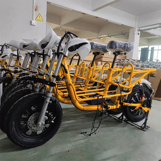 60V Lithium Battery 20Ah 500W 1000W Steel Disc Brake 3 Speed 16" Wheels Fat Tires Monster Electric Bike >60km Range Delivery