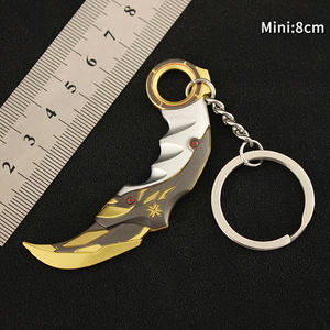 Portachiavi Valorant portachiavi pistola portachiavi 3D modello campioni 2021 coltello ad artiglio <span class=keywords><strong>Karambit</strong></span> - Product Image 4