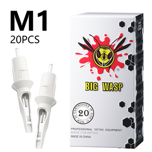 Agujas <span class=keywords><strong>de</strong></span> Cartucho Desechables Blancas BIGWASP, Agujas <span class=keywords><strong>de</strong></span> <span class=keywords><strong>Tatuaje</strong></span> Profesionales Esterilizadas - Product Image 3