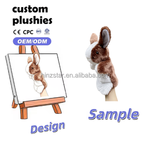 Juguetes de Marionetas de Mano, Lindos Tigres de Peluche para Niños, Juego de Roles Educativo, Juguete Interactivo Unisex, Diseño Personalizado - Product Image 5