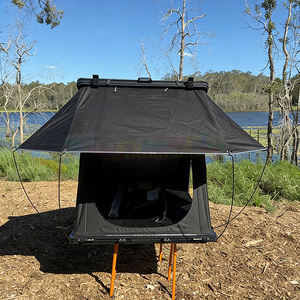 Tienda de Campaña Automática para Techo de Auto, Carcasa Rígida, para 2-3 Personas, para Campamento al Aire Libre, Tienda de Campaña para Techo de Auto con Carcasa Rígida de Aluminio, con Escalera, para SUV - Product Image 4