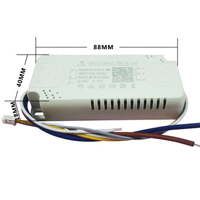 Courant constant Dimmable intelligent LED pilote lustre transformateur 2.4G télécommande et APP contrôle alimentation 24W40W300W432W576W
