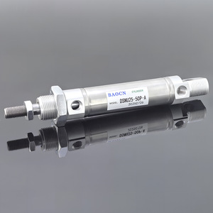Cylindre miniature en acier inoxydable BAOCN DSNU à double action, composant pneumatique à connexion filetée - Product Image 2