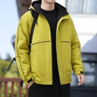 Veste en duvet de luxe pour homme, imperméable, personnalisable avec n'importe quel logo brodé, légère, élégante et chaude
