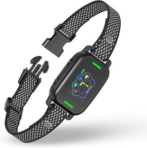Nuevo Collar Antiladridos Recargable para Perros, Diseño Patentado, de Plástico, con Vibración y Pantalla a Color - Product Image 1