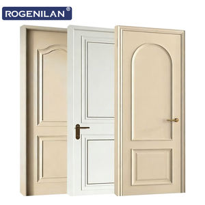 Portes intérieures en bois massif composite Rogenilan pour chambre à coucher, insonorisées, pré-montées, portes de séparation de pièces - Product Image 4