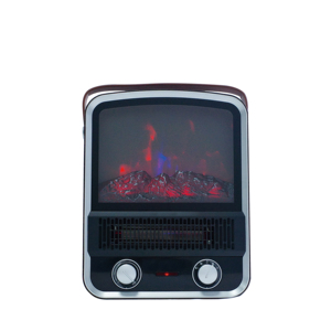 Mini estufa eléctrica portátil, chimenea, calentador de espacio de calentamiento rápido, luz indicadora de potencia, independiente para uso doméstico en Hotel al aire libre - Product Image 4