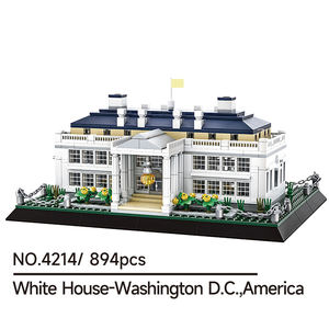 Wange 4214 Bloques de Construcción de la Casa Blanca, Modelo de Ladrillos, Adorno, Juego de Bloques de Construcción Unisex, Juguete de Bloques de Plástico, Regalo - Product Image 2