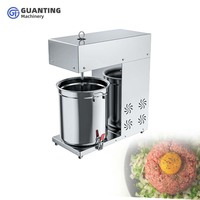 Vente directe d'usine Machine de mélangeur de viande hachée commerciale mélangeur de viande en acier inoxydable de vente à chaud mélangeur de viande en acier inoxydable épaissi