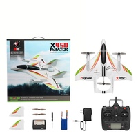 Avion RC à aile fixe acrobatique VTOL sans balais à 6 canaux Huvelon