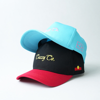 Casquette de baseball structurée à 5 panneaux, couleur personnalisée et logo brodé, visière incurvée, en coton, unisexe, casquettes de sport