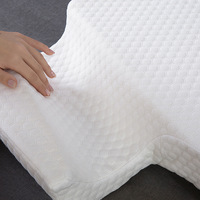 Oreiller de couple ergonomique avec trou pour le bras, en mousse à mémoire de forme pour le sommeil cervical, textile de maison