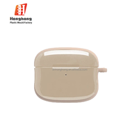 Écouteurs Bluetooth de haute qualité personnalisés, transparents, en TPU souple, moulage par injection, protection, AirPods 1-4, marque HH, modèle H84, OEM