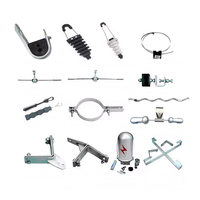 Pince d'extrémité morte télécom haute résistance aérienne accessoire de poteau ADSS OPGW pince de câble Ftth pince de Tension d'ancre à Fiber optique