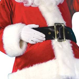 Disponible en Stock, Disfraz de Santa Claus de Tela de Felpa para Hombre, Disfraz de 7 Piezas para Adultos, Juego de Roles de Pascua - Product Image 4