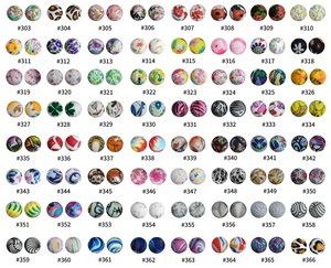 Cuentas de Silicona de Colores Mezclados, Libres de BPA, Suaves, para Dentición, Cuentas Sueltas de Silicona de Grado Alimenticio, Redondas, para Masticar, 15 mm, para Pulseras de Chupete - Product Image 2
