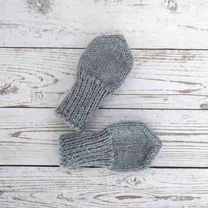 Ganchillo bebé recién nacido regalo <span class=keywords><strong>para</strong></span> el nacimiento del bebé algodón orgánico tejido <span class=keywords><strong>a</strong></span> mano mitones de bebé - Product Image 4