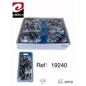 Bandas de Ejercicio Mnj Negras y Blancas de Goma, 24 Piezas, Ref19240 - Product Image 1