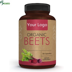 Comprimés d'extrait de racine de betterave biologique rouge de supplément nitrique de santé de circulation en gros professionnel - Product Image 1