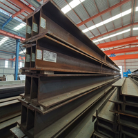 Grand stock de poutres en H Q355B S355JR haute résistance ASTM A572 Gr50 pour projets de ponts et structures en acier industriel lourds