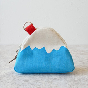 Japanese-style creative triangular <b>coin</b> purse, Mount Fuji-shaped <b>coin</b> <b>bag</b>, cartoon Mount Fuji themed <b>coin</b> purse. - Product Image 2