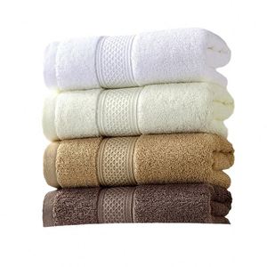 Serviettes de bain en coton peigné douces et absorbantes, serviettes d'hôtel, cadeaux imprimés en gros - Product Image 1