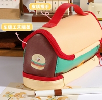 Nouvelle Trousse de Bureau Mignonne 2026 - Grande Capacité, Toile Anti-taches, Fermeture Éclair - Design Unique pour Étudiants, École et Bureau