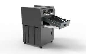 Trước dxs500max 2 đầu tự động cho ăn tự động cắt 370*370mm Máy cắt bế 2000g lực 1200 mm/giây nhăn + hôn + cắt - Product Image 6