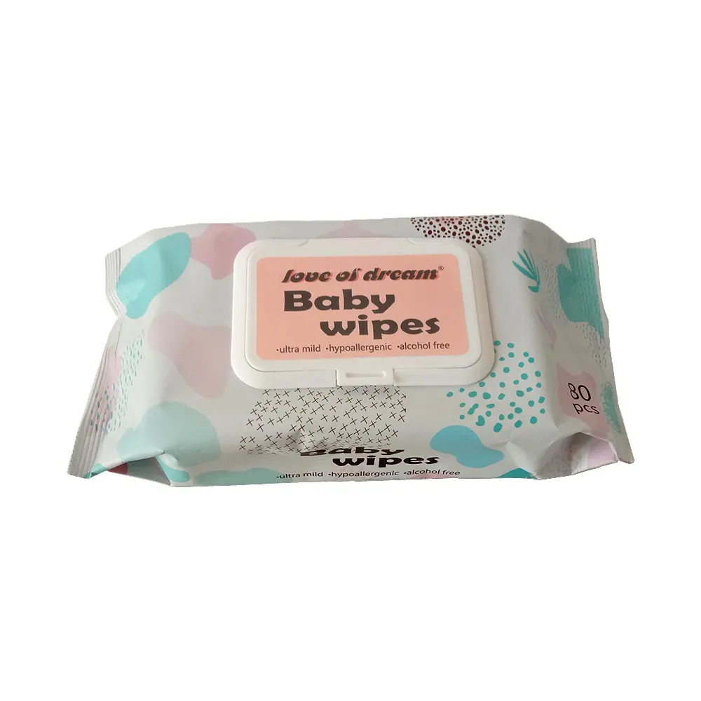 OEM Direct order wipes baby unscented wet wipe 80pcs wholesale baby wet wipes cheap