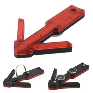Señales <span class=keywords><strong>LED</strong></span> Recargables, Luz de Señalización Direccional con Flecha, Lámpara de Emergencia para Seguridad Vial, Luz Estroboscópica Intermitente Ámbar Roja, Semáforo - Product Image 2