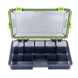 Caja de Pesca Transparente Rígida y Funcional con Compartimentos para Señuelos, para Uso en Ríos, Lagos y Arroyos, OEM/ODM Disponible - Product Image 5