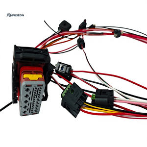 Faisceau de câblage de capteur de carrosserie automobile, multi-branques, avec gaine tressée, faisceau de câblage personnalisé, usine OEM, 12V 24V - Product Image 5