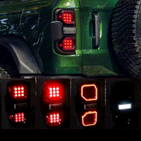 Ensemble de feux arrière LED Lava Prism pour Ford Bronco 2021-2026 avec clignotant, feu de recul et feu stop