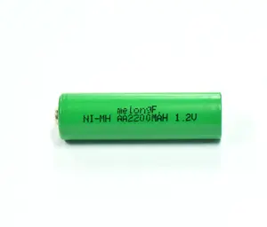 2200mah 1.2v ni-mh כפול תא סוללה נטענת nimh