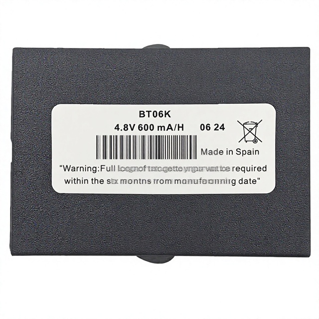 BT06K Rechargeable 600mAh 4.8V Ni-MH Replacement Battery for IKUSI Remote Control