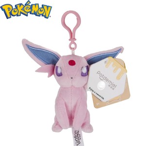 Peluche Originale <span class=keywords><strong>Pokémon</strong></span> <span class=keywords><strong>Pikachu</strong></span>, Eevee, Cubone, Portachiavi in Peluche Corto, Accessori Imbottiti in Cotone PP - Product Image 1