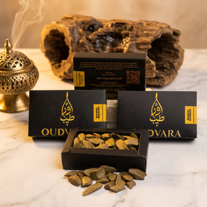 Sanai Narun 50g Bois d'Oud, Morceaux d'Agarwood Distinctifs aux Notes Terrestres Profondes pour la Combustion du Bakhoor, Aromatique pour la Maison - Product Image 3