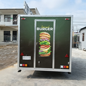 Camion de cuisine mobile multifonctionnel universel OEM, homologué pour la vente en gros en usine, remorque rapide pour la restauration rapide - Product Image 4