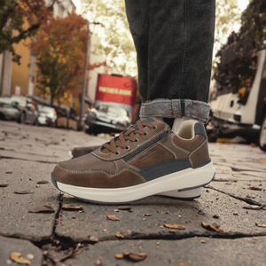 Chaussures de marche légères et respirantes pour hommes automne/hiver, mode personnalisée, semelle épaisse, sport décontracté - Product Image 2