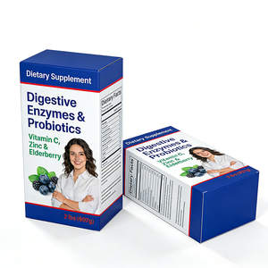 <span class=keywords><strong>Caja</strong></span> de Empaque para Suplementos Alimenticios Pequeña con Impresión Personalizada, Logotipo y <span class=keywords><strong>Caja</strong></span> de Papel para Suplementos Personalizada - Product Image 4