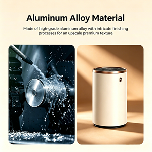 Diffuseur de parfum intelligent portable pour véhicule, rechargeable, sans eau, en aluminium, diffuseur d'arômes, diffuseur d'huiles parfumées pour voiture ou maison - Product Image 5
