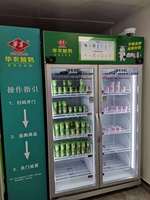 Mesin Vending Kulkas Pintar Beku Murah dengan Pembaca Kartu, Menjual Sayuran, Buah, Daging Beku di Apartemen Komunitas