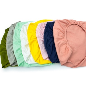Sábanas Ajustables <span class=keywords><strong>de</strong></span> Algodón Transpirable <span class=keywords><strong>para</strong></span> <span class=keywords><strong>Cuna</strong></span>, Paquete <span class=keywords><strong>de</strong></span> 2, Ajuste Elástico <span class=keywords><strong>para</strong></span> Cesta Ovalada Moses, Colchón <span class=keywords><strong>para</strong></span> Bebé, Tamaño Pequeño y Grande - Product Image 2