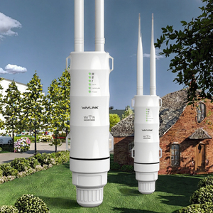 QTECH DLB 2 รีพีทเตอร์ไวไฟกำลังสูง 2 เสาอากาศ 2.4G/5G <span class=keywords><strong>300Mbps</strong></span> กำลังขยาย 7dBi ครอบคลุมพื้นที่ 300-500 ตร.ม. - Product Image 5