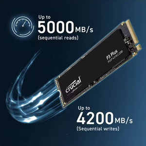 SSD P3 Plus de 2 TB, SATA 3.0, 3D NAND, NVMe, M.2 2280, de Plástico para Escritorio, hasta 1050 MB/s - Product Image 3