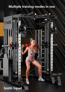 <span class=keywords><strong>Smith</strong></span> Machine Combo Set-Equipo multifunción de gimnasio en casa para sentadillas, <span class=keywords><strong>prensa</strong></span> de banco y entrenamiento <span class=keywords><strong>con</strong></span> cables, Sistema Integrado de Power Rack - Product Image 6