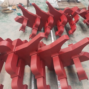 Supports décoratifs en aluminium ignifuges rectangulaires pour arche, style architectural chinois, pour le temple de Shaoxin - Product Image 2