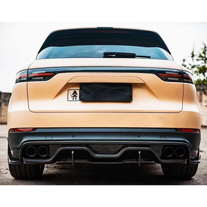 Kit de Carrocería para Cayenne 2018-2023 9Y0, Modificación y Mejora de Automóviles, Parachoques Delantero de Fibra de Carbono, Labio Delantero, Parachoques Trasero, Labio Trasero - Product Image 5