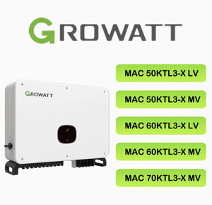 Growatt Versión EE. UU. 70KTL3-X MV 480VAC Conectado a la Red 50KW 60KW 70KW Solar Trifásico - Product Image 2