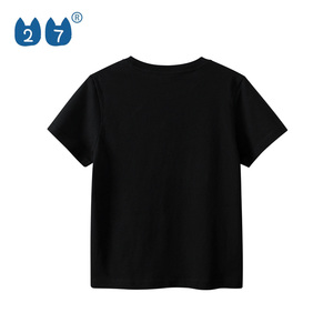 Camiseta personalizada para niños, ropa de media manga 100% de algodón, de gran tamaño, de verano - Product Image 3